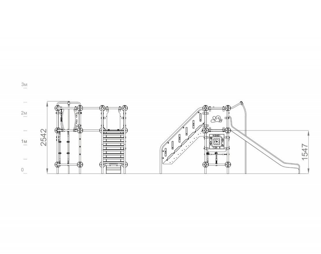 ДЕТСКОЕ ИГРОВОЕ ОБОРУДОВАНИЕ PLAY «ВА-01.10» - вид 2