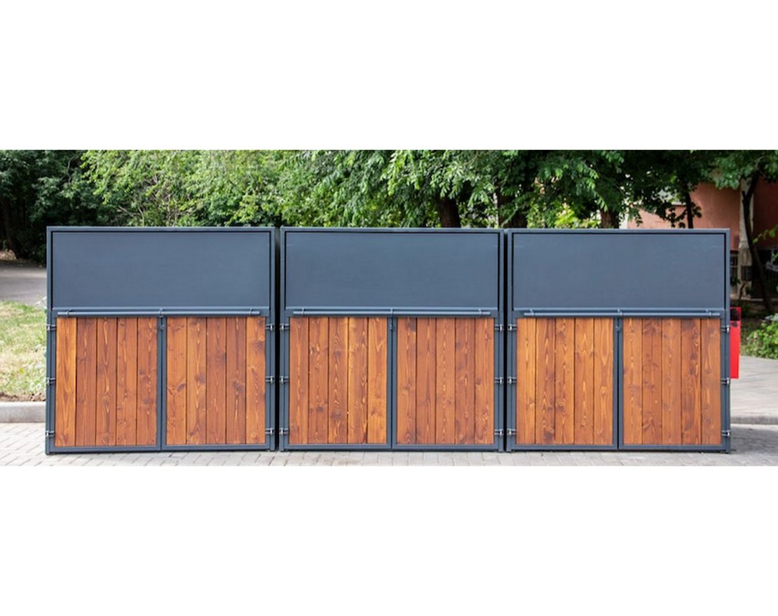 Контейнерный шкаф СортКейс 2 сосна - вид 4