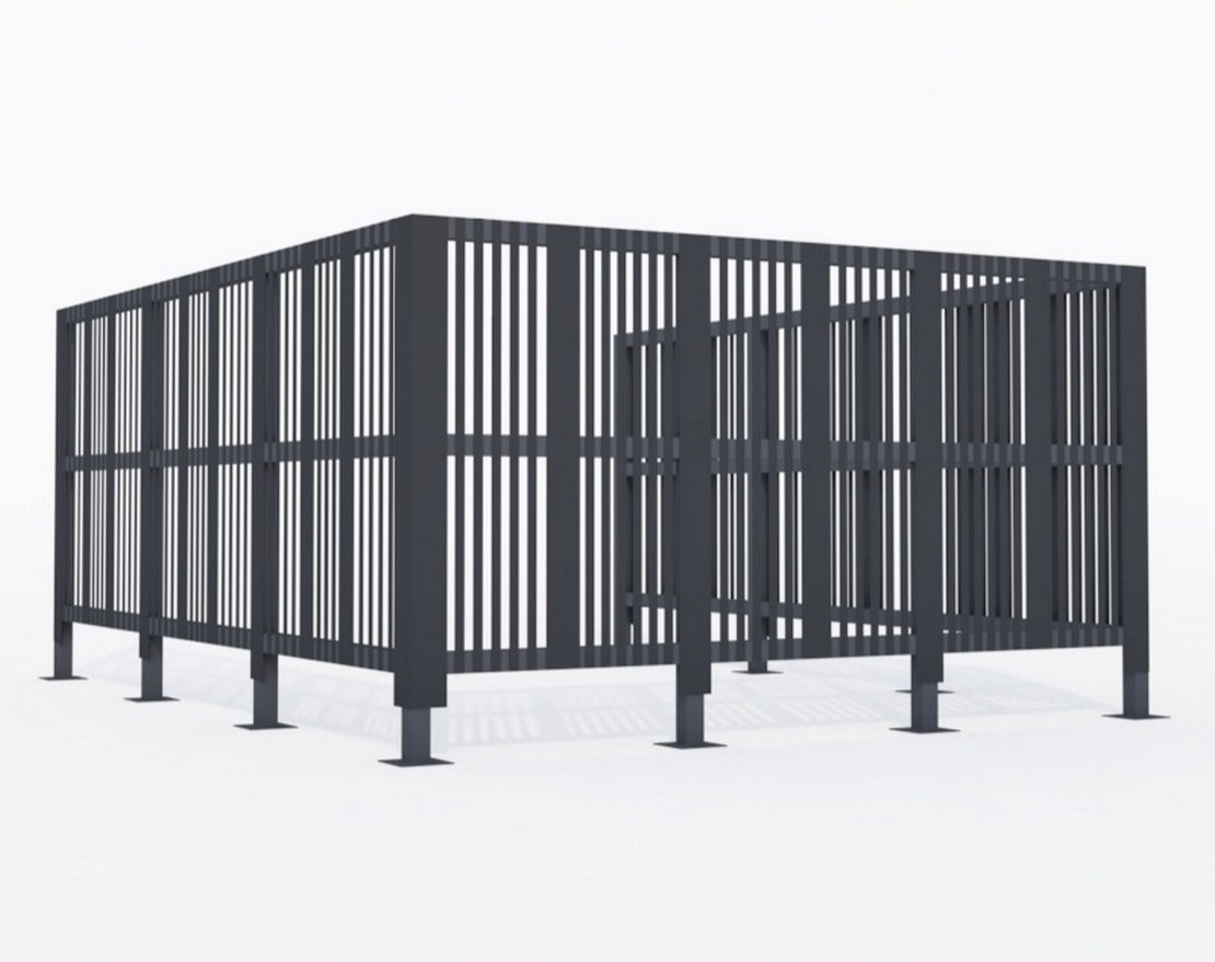 Ограждение для ТКО 4 - вид 3