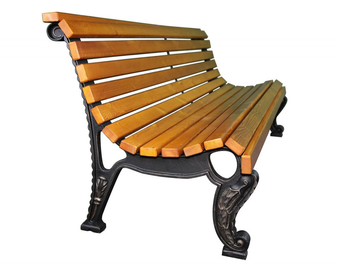 Скамейка Керчь, Лиственница - вид 4